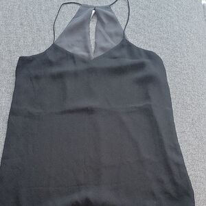 Elegant Black Halter Top